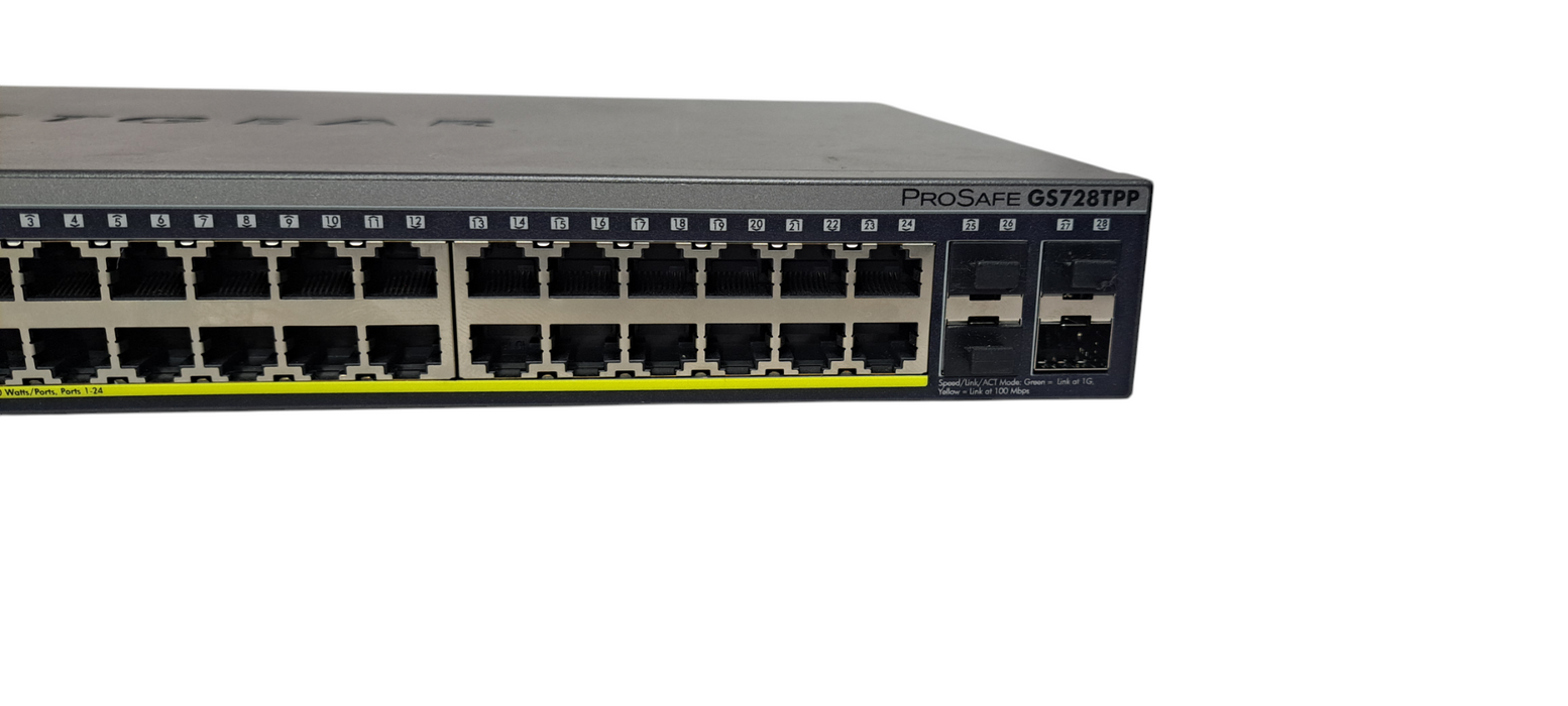 Netgear ProSafe GS728TPP 24 Port Network Siwtch