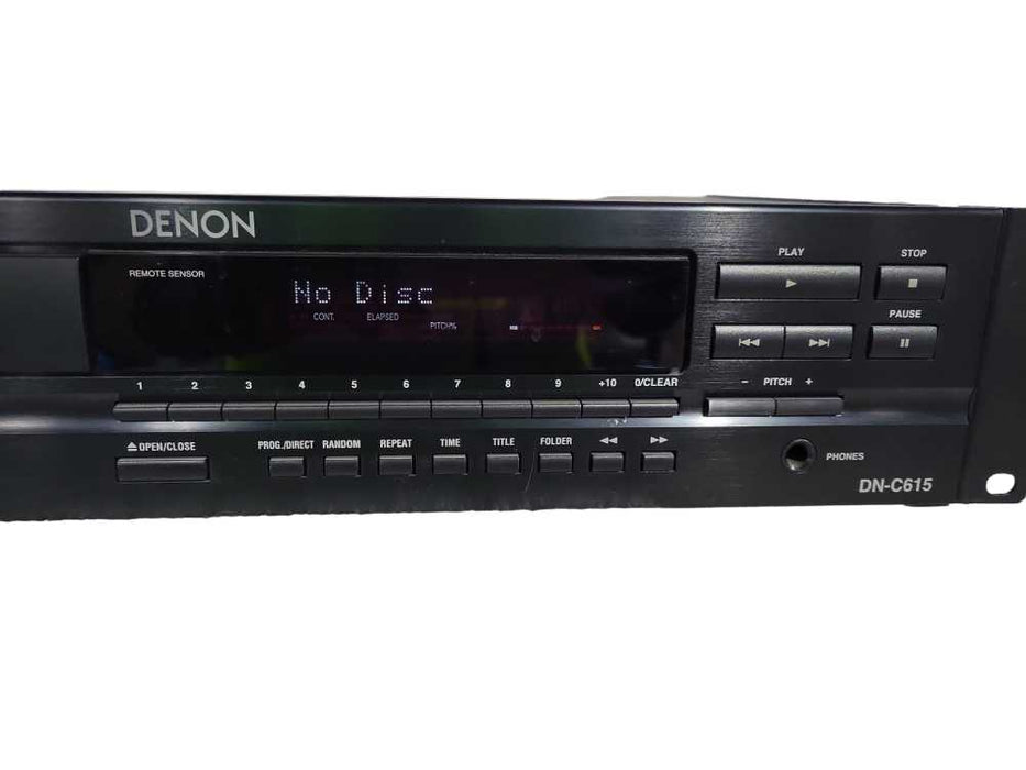 Denon DN-C615 Professional Compact Disc MP3 Player Rackmount !