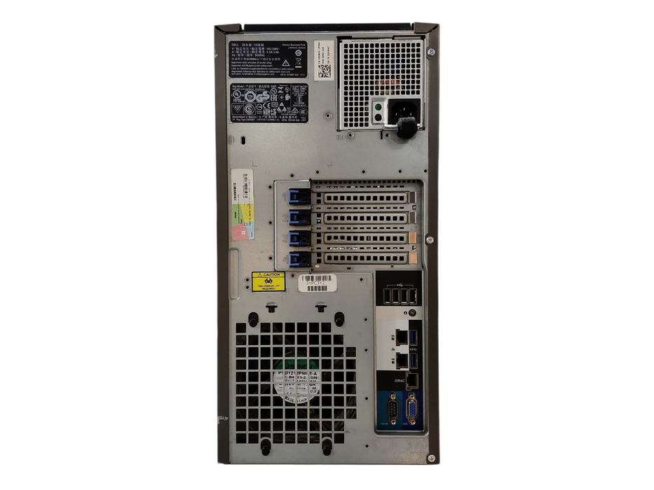 Dell PE T340 8x3.5", Xeon E-2146G 3.50GHz, 16GB DDR4, No HDD&RAID, 350W