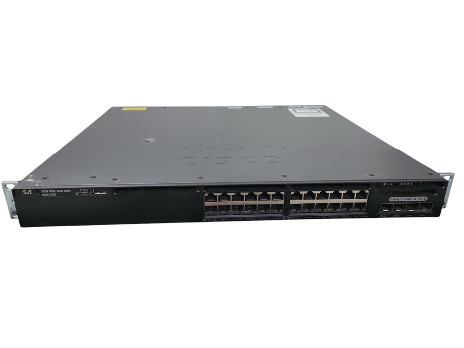 WS-C3650-24TS-L Cisco Catalyst 3650 24 Port Data 4x1G Uplink LAN 2x PSU !