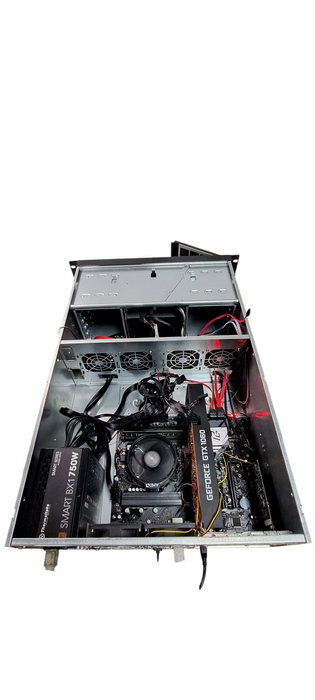 Custom PC Ryzen 5 4600G|16GB DDR4|500GB NVME|1060 GPU|B550 Phantom Gaming|