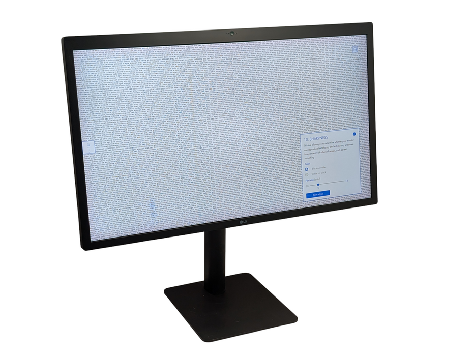 LG Ultrafine 27MD5KA 27 Inch 5K Thunderbolt USB-C Monitor *READ* )