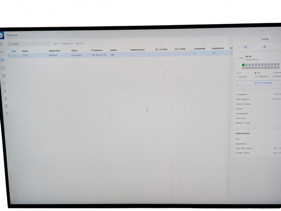 Ubiquiti UniFi Switch 24 US-24 Gigabit Smart Managed Switch READ  -
