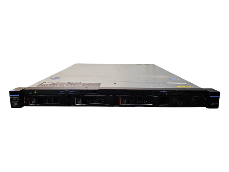 Lenovo System X3250 M6 1U 4x 3.5", Xeon E3-1230 v5 3.40GHz, 16GB RAM, 2x PSU