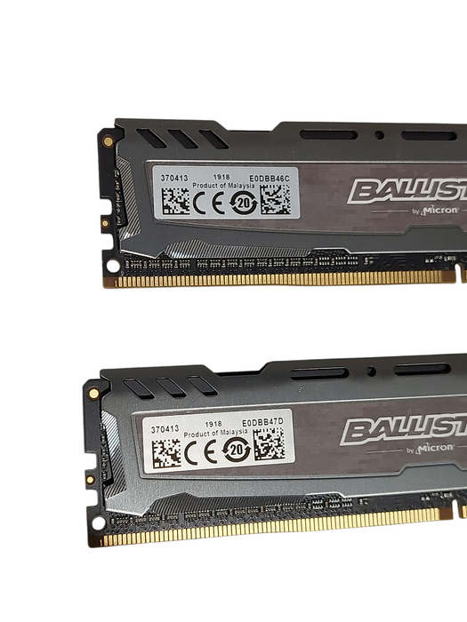 BallisticSport by Mircon DDR4 16GB 2x8GB RAM BLS8G4D26BFS8K.8FD 2666MHz  =