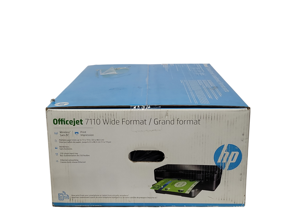 New Open-Box HP OfficeJet 7110 Inkjet wide Format Printer _