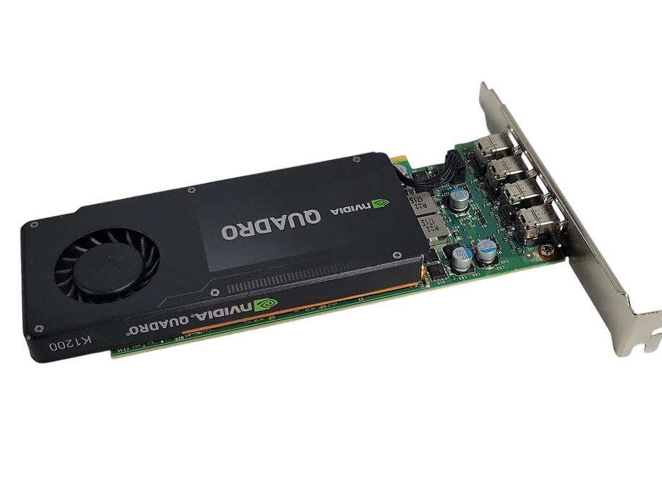 Nvidia Quadro K1200 4GB Mini DisplayPort Video Graphics Card, FH Bracket _