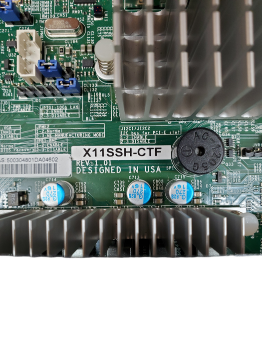 Supermicro 113M-3 w/ X11SSH-CTF | Xeon E3-1240 v6 32GB DDR4 - No HDD