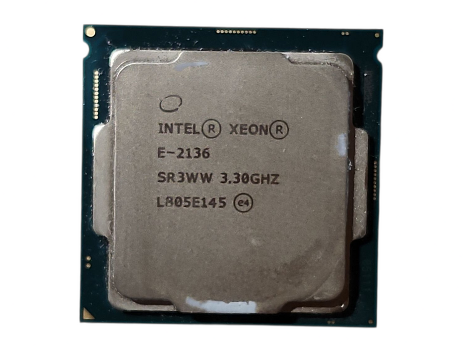 Intel SR3WW Xeon E-2136 3.30Ghz 6-Core Socket 1151 CPU Processor