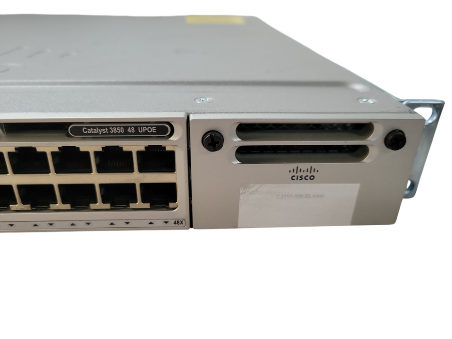 Cisco WS-C3850-48U-L V06 | 48-Port PoE Switch | 1x PSU !