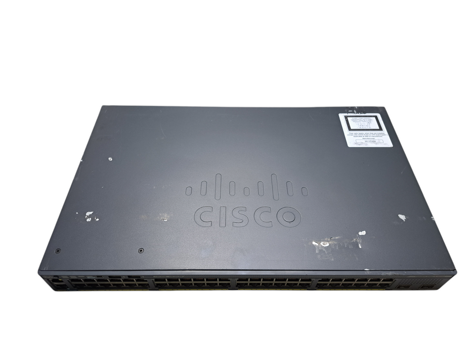 Cisco WS-C2960X-48TD-L V02 | 48-Port Gigabit Network Switch | 2x 10G SFP+ Q