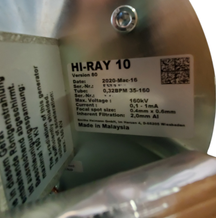 HI-RAY 10 Version 80 | X-Ray Generator Tube | *READ* Q