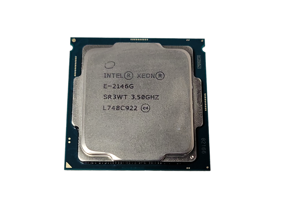 Intel Xeon E-2146G 6-Core Desktop CPU 3.5GHz LGA1151 SR3WT _