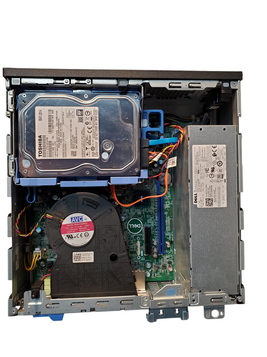 DELL Optiplex 5070 SFF i5-9500 16GB RAM 256GB NVME 1TB HDD DVDRW NO OS