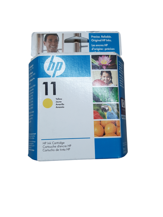 Lot 3x NEW HP 11 Ink Cartridge Yellow C4838A