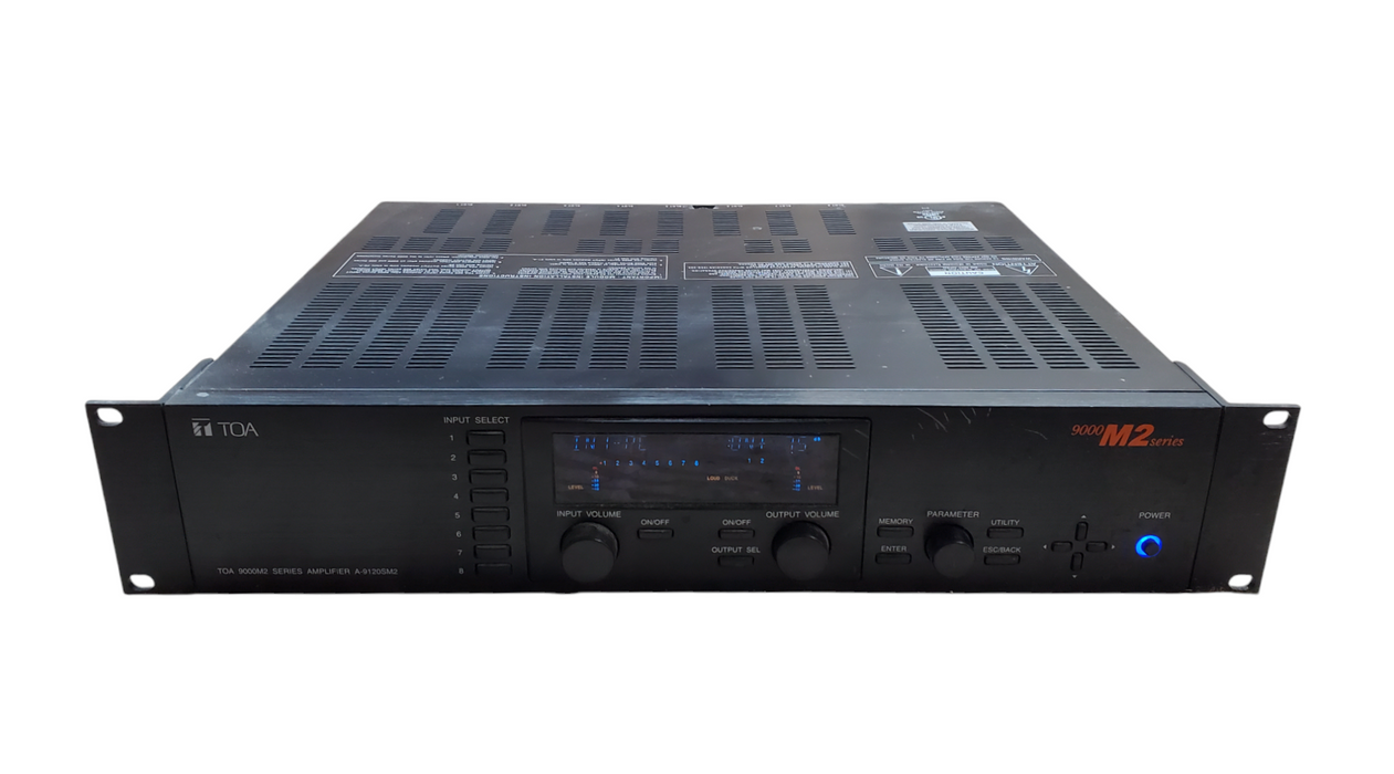 TOA 9000M2SERIES Digital Amplifier - A-9120SM2 *READ*