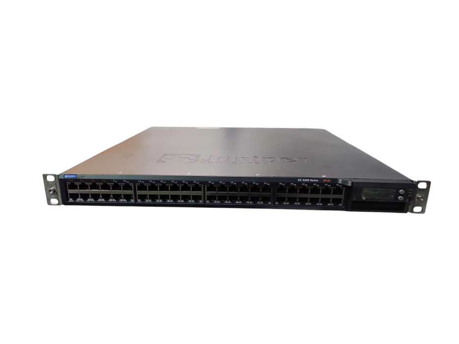 Juniper EX4200-48T 48-Port 4200 Series 8PoE w/ 1x EX-PWR-320-AC PSU