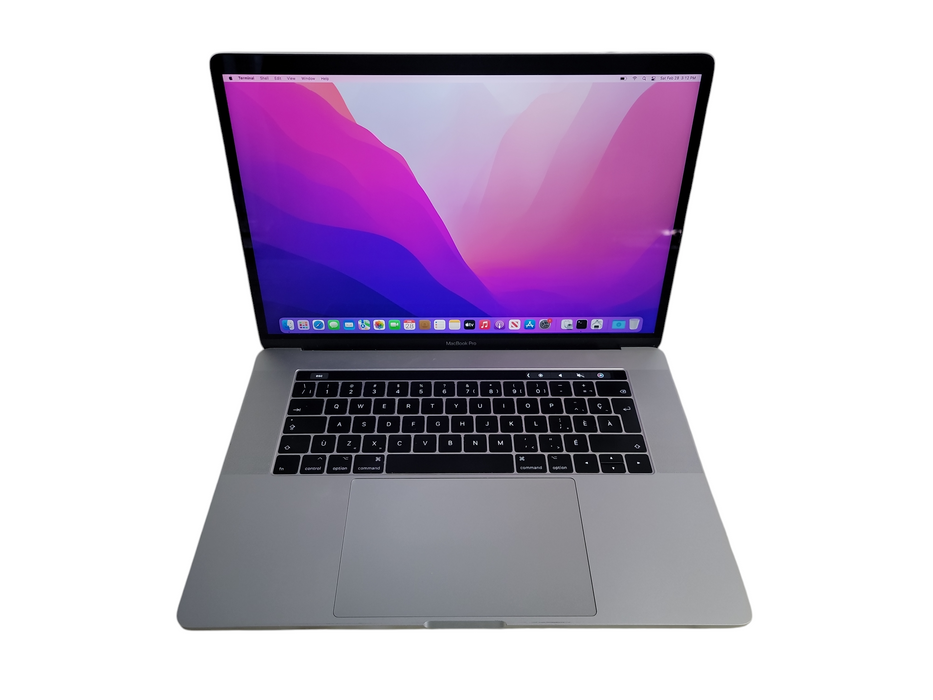 Apple Macbook Pro 2017 15" 4-Core i7-7820HQ @2.9GHz 16GB DDR3 500GB SSD GPU (