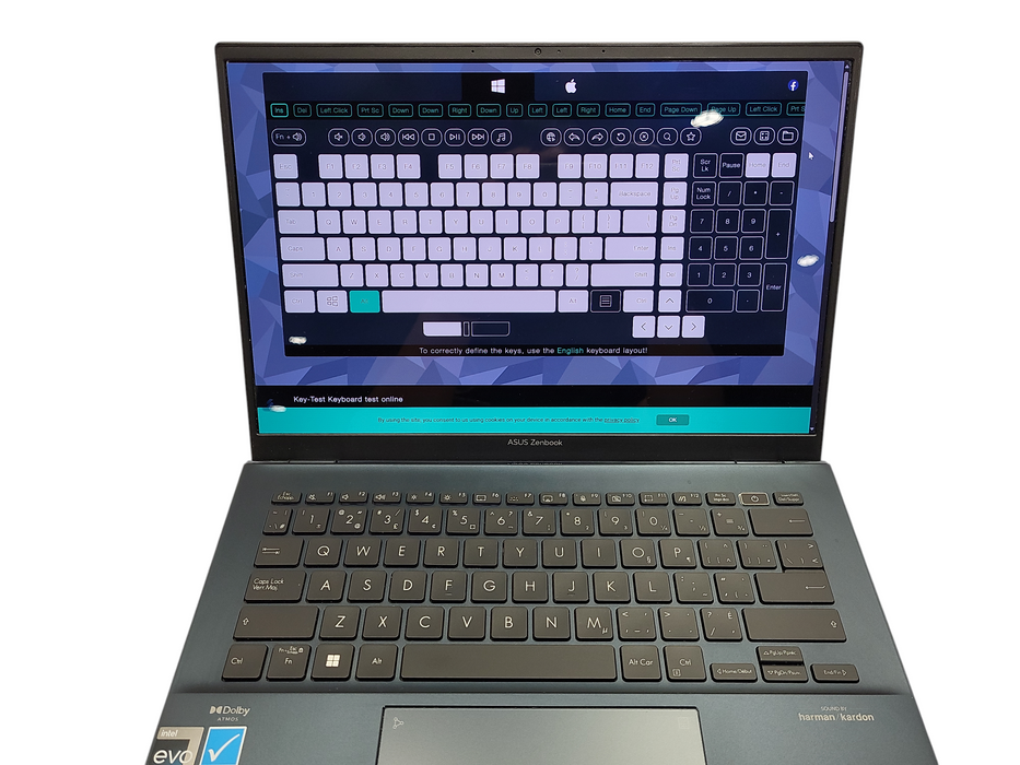 ASUS Zenbook 14 OLED UX3402Z i7-1260P 16GB RAM 512GB SSD $ Lap200