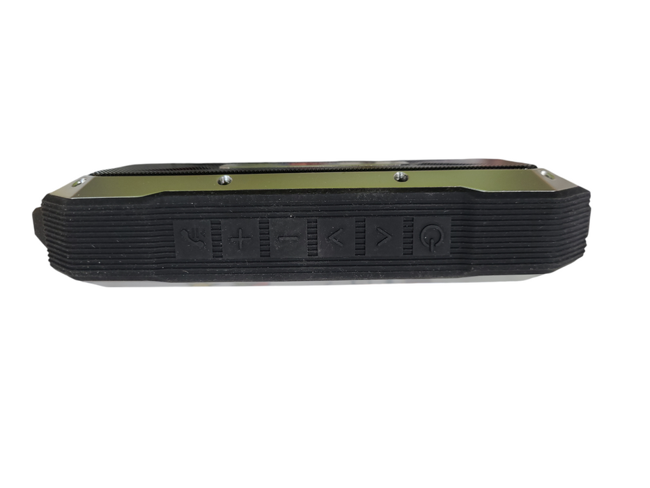 Boulder 7199-85 Portable Wireless Bluetooth Outdoor Speaker- Silver & Black