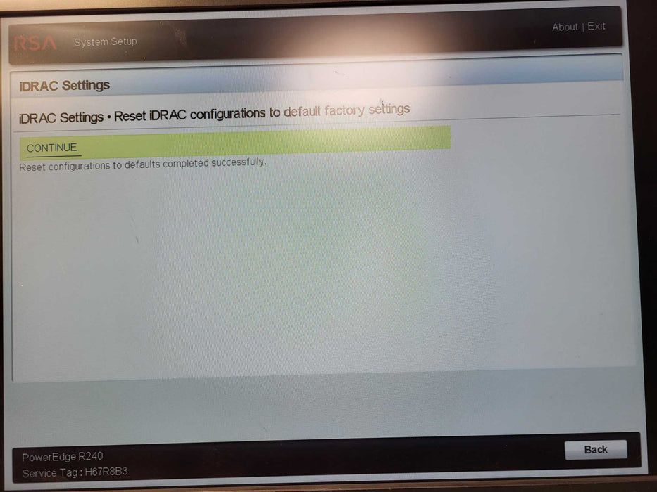 Dell/RSA PE R240 1U 4x3.5" Xeon E-2124 3.30GHz 16GB DDR4 PERC H330 1x PSU $