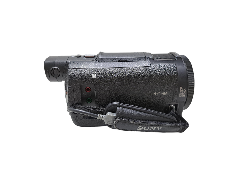 Sony FDR-AX33 | 4K 20.6MP HandyCam Video Camcorder No Battery *READ* )