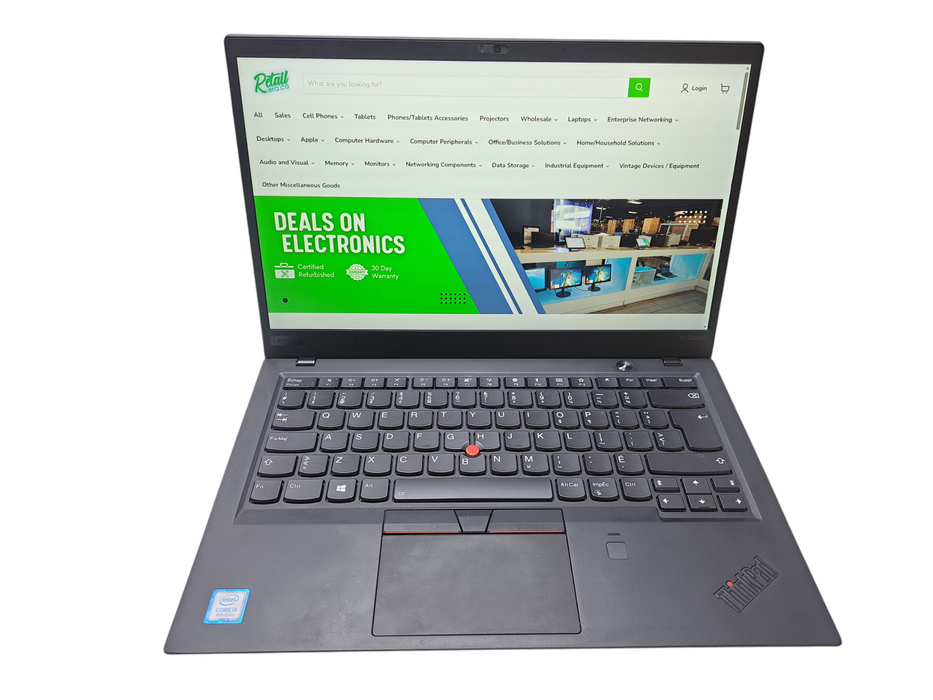 Lenovo ThinkPad X1 Carbon | Intel Core i5-8265U, 8GB RAM, 256GB