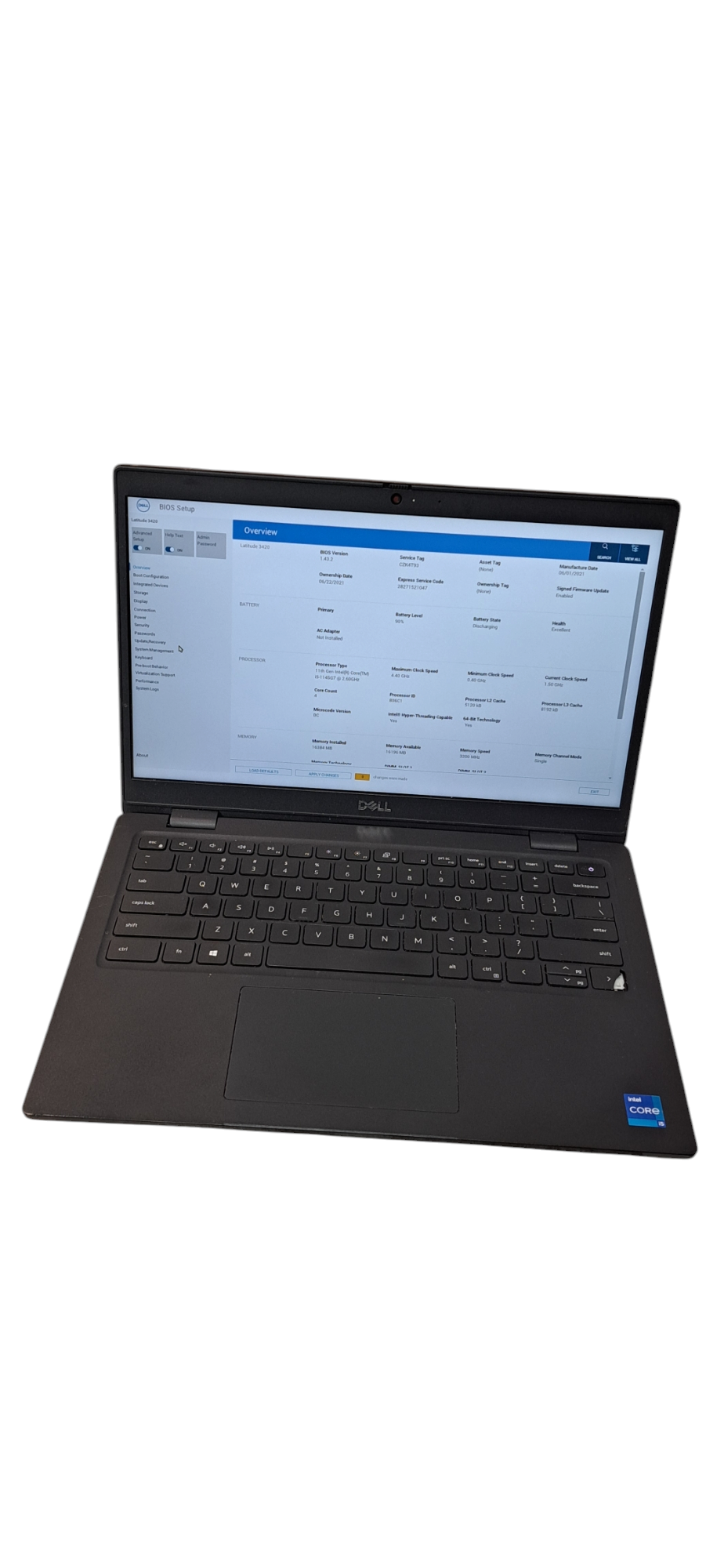 Dell Latitude 3420 i5-1145G7|16GB RAM|256GB NVMe| W/ AC|READ