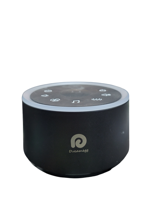 Dreamegg White Noise Sound Machine (Black) HFD-W02 w/ USB Adapter TESTED