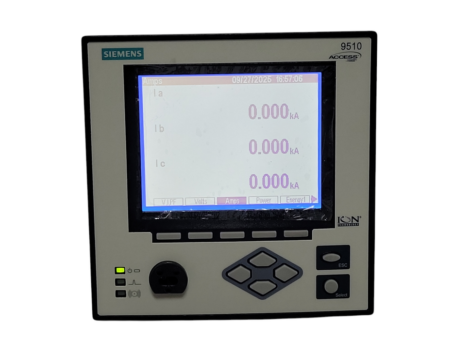 Siemens 9510 DC-1156-AZZA Access Intelligent Power Meter Display Control De _