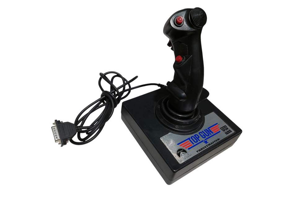 Vintage Official Paramount Top Gun Thrustmaster Joystick 1996 =