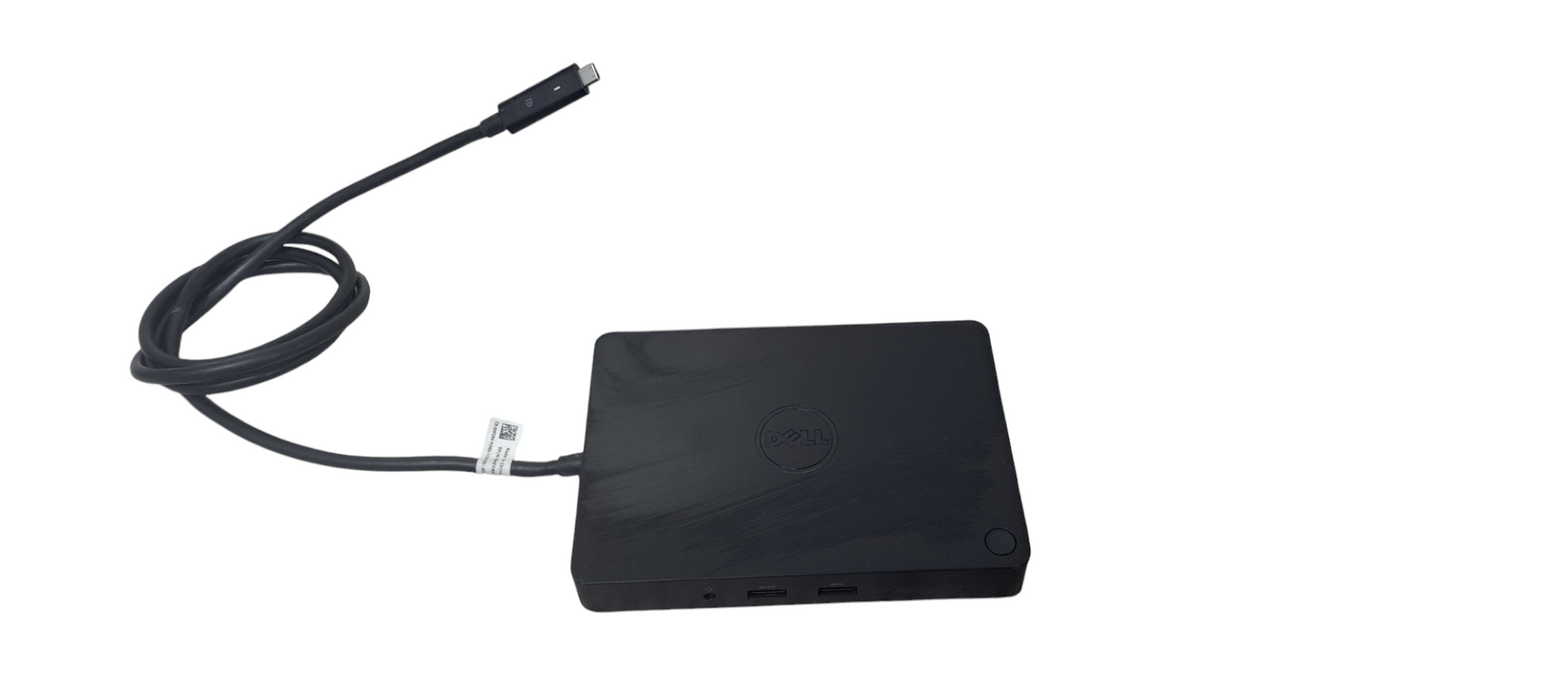 Dell K17A WD15 USB-C USB 3.0 Laptop Docking Station W/ Adapter  Q