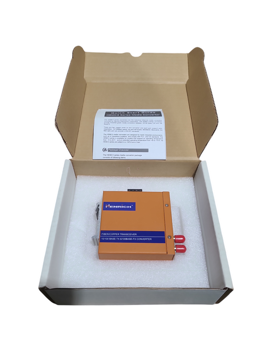 Henrich HEMC3-SST-VLW Industrial Ethernet Media Converter