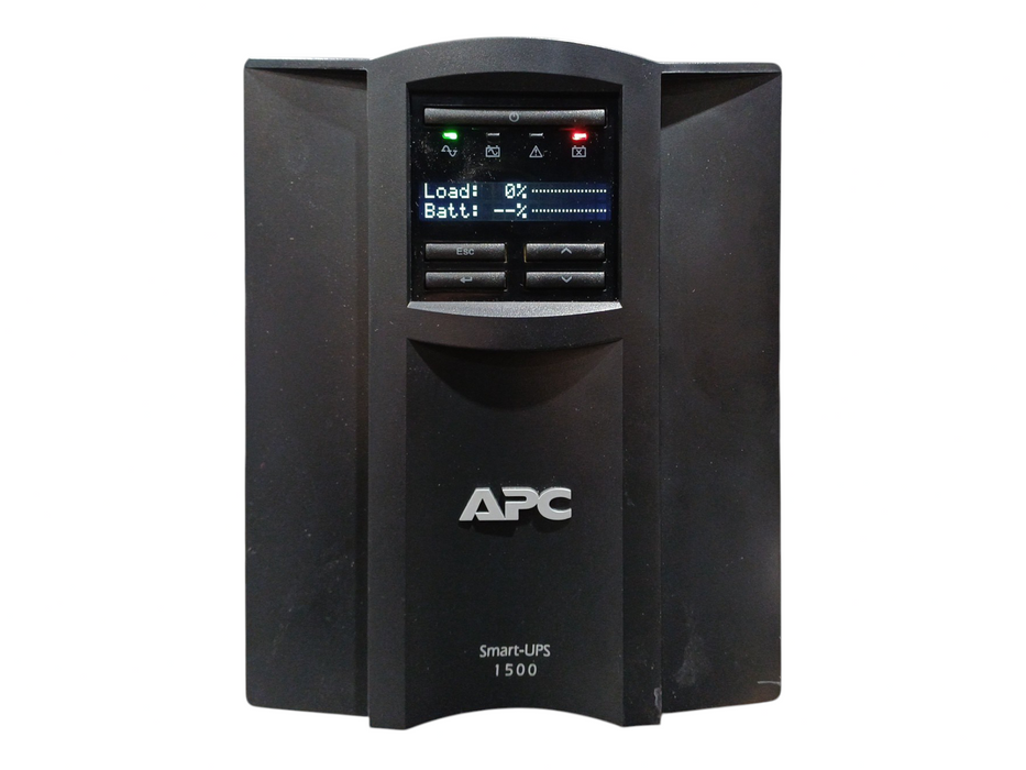 APC Smart-UPS 1500 SMT1500 120V 8 Outlet Power Supply, No Battery