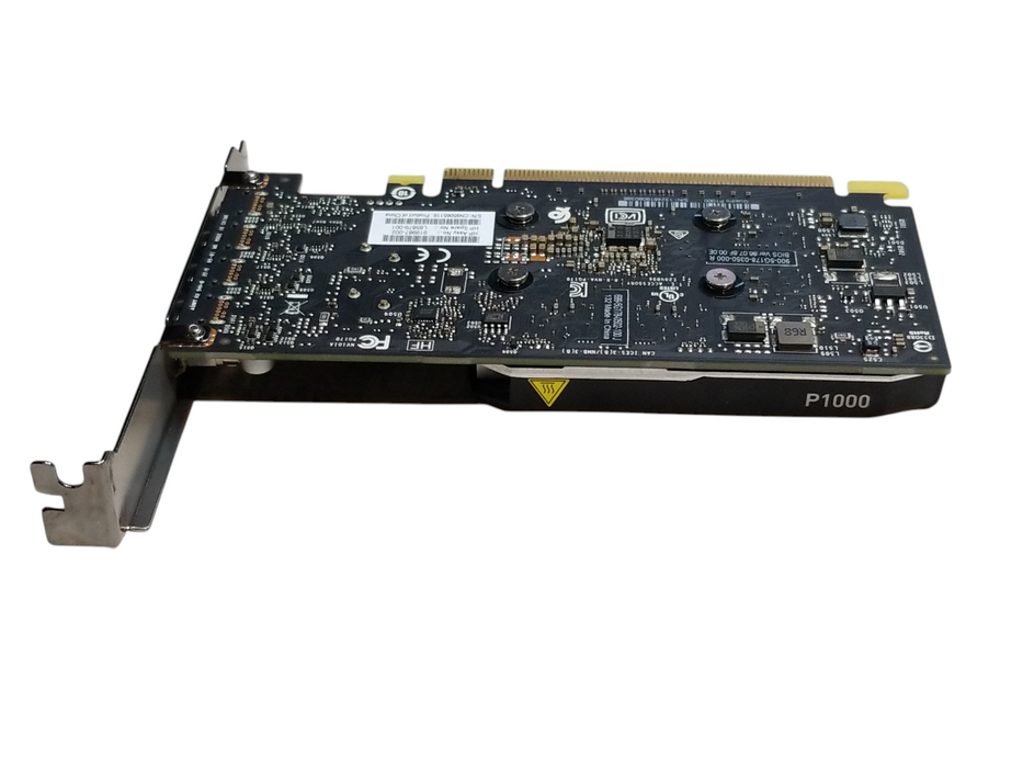 NVIDIA Quadro P1000 4GB DDR5 Graphics Card Full Bracket Q