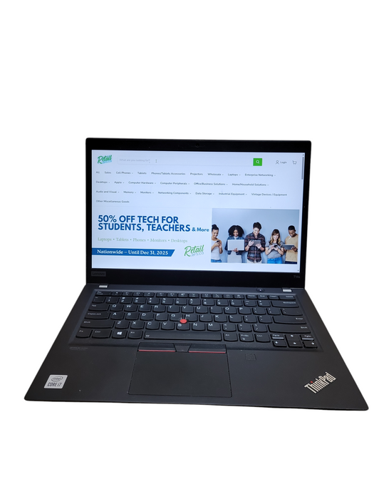 Lenovo ThinkPad T14s Core i7-10510U@1.8GHz 16GB RAM 256GB SSD ! Lap200
