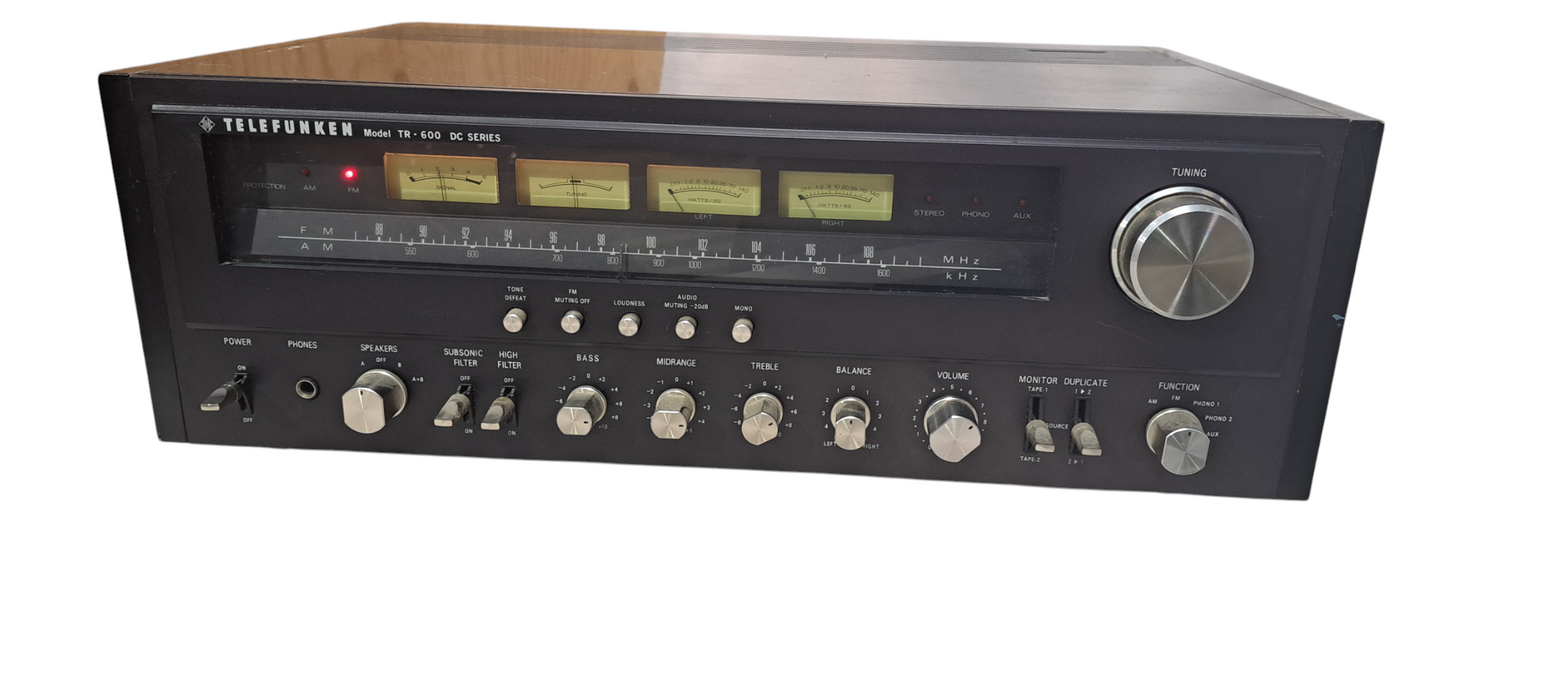 Vintage Telefunken TR-600 DC Series Stereo Receiver| READ