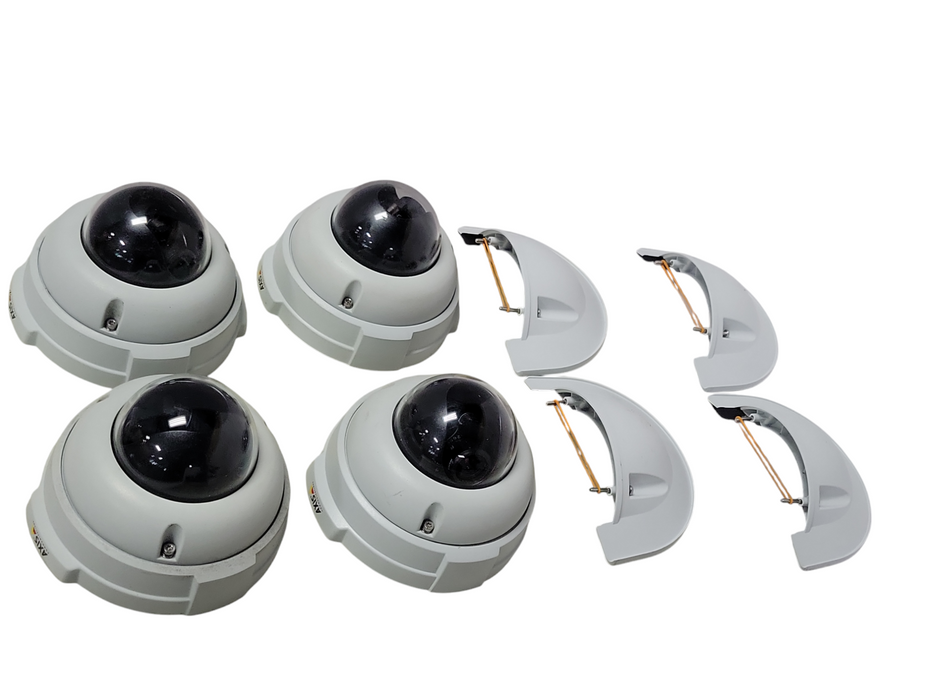 Lot of 4x Lot of 6 AXIS Communication 225FD Network Camera PoE, READ _