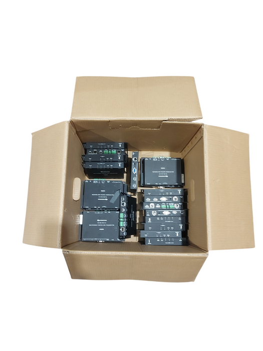 Lot 20x - CRESTRON HD-MD-400-C-E MULTIFORMAT SWITCH RECEIVER & TRANSMITTER