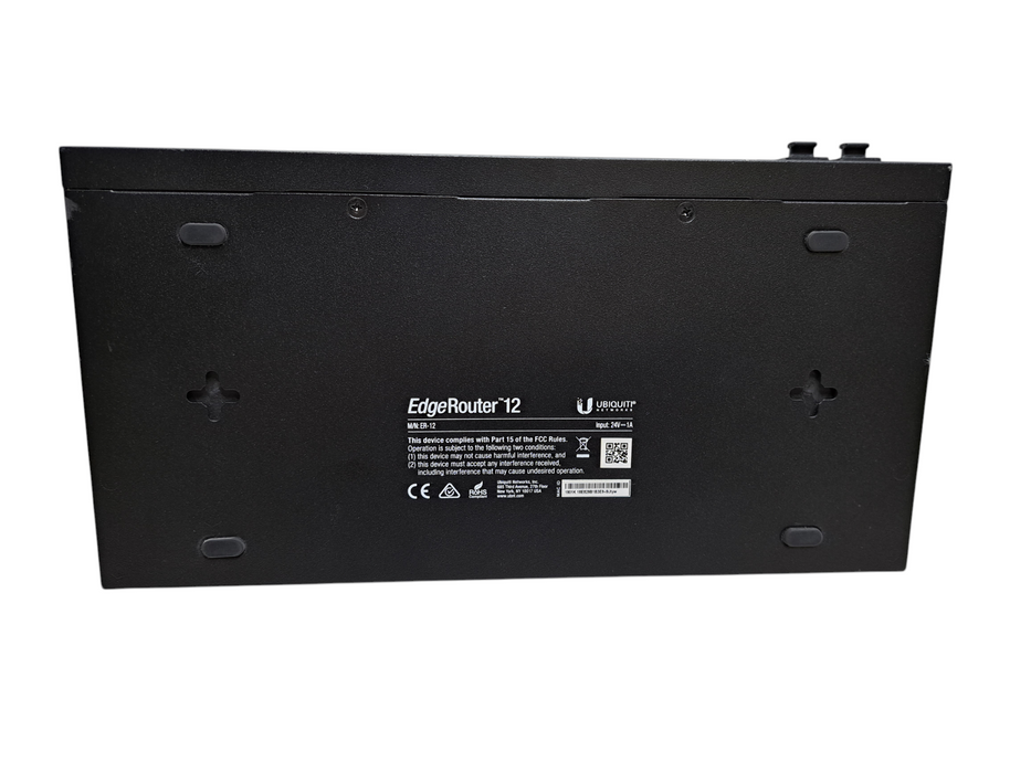 Ubiquiti EdgeRouter 12 ER-12 | 12-Port Gigabit 2x SFP Advanced L2 Router )