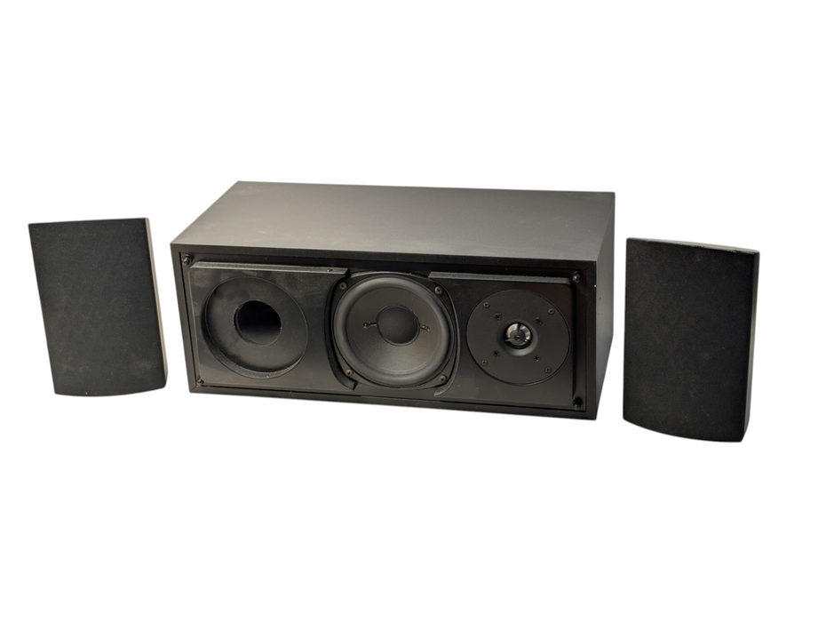 Definitive Technology C1-J Center and ProMonitor 80 Left and Right Speaker  -