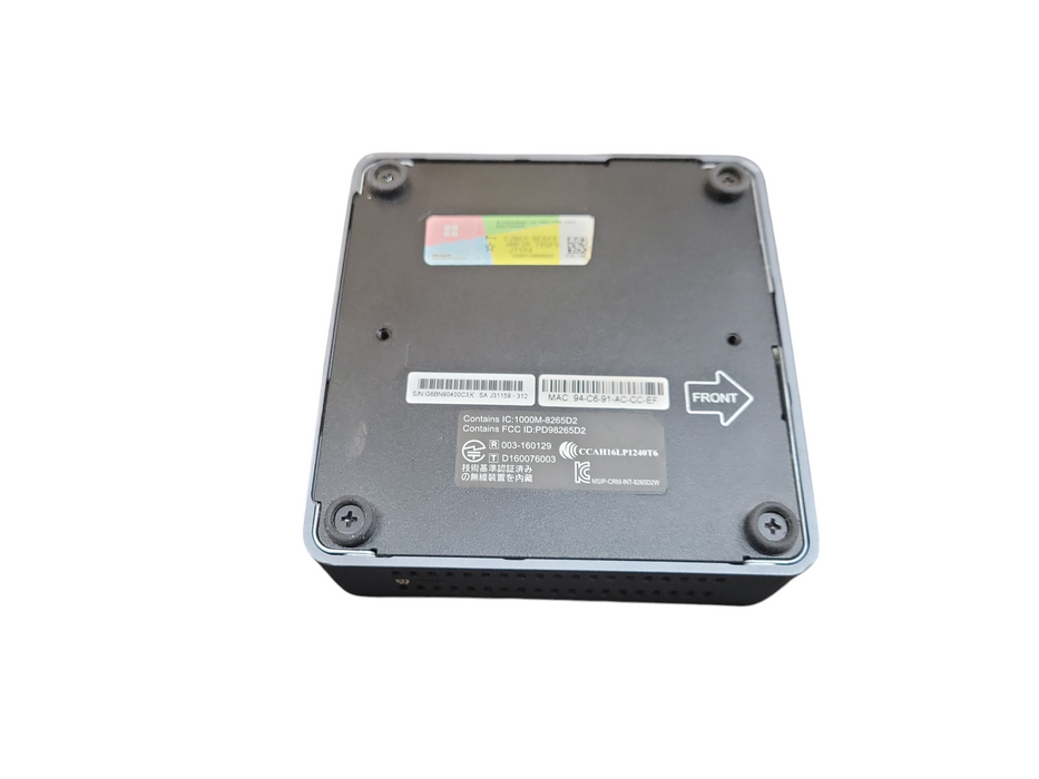 Intel Mini PC NUC NUC7i5BNB Core i5-7260U @2.20GHz 8GB DDR4 RAM, 256GB SSD !