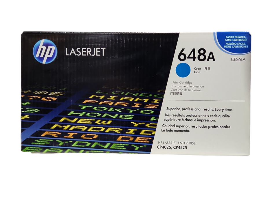 *NEW SEALED* Genuine HP LaserJet 648A CE261A Cyan Toner Cartridge