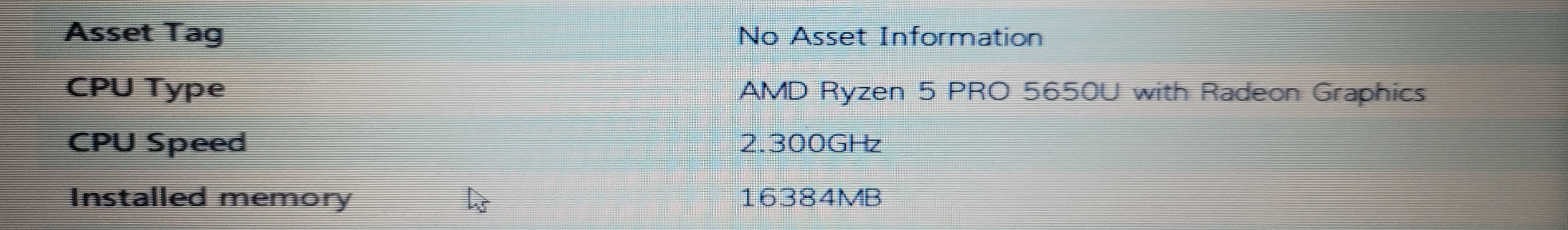Lenovo ThinkPad L15 Gen 3 Ryzen 5 Pro 5650U 16GB DDR4 256GB SSD  β Lap200