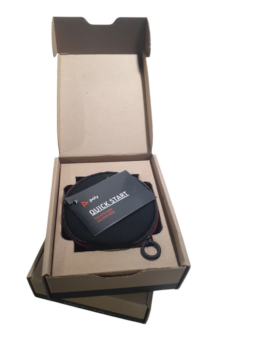 Plantronics Calisto 3200 P3200 Portable USB Speakerphone with Carry Case Q