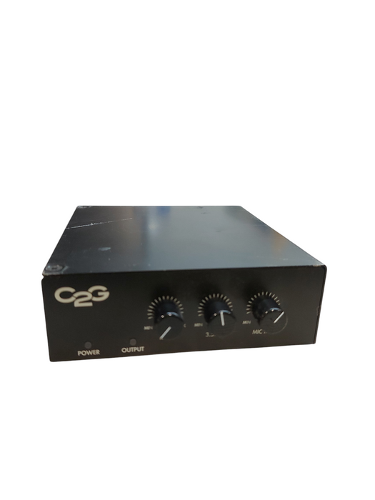 C2G Audio Amplifier Plenum Rated 25/70V 50W - READ DESCRIPTION