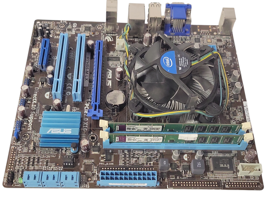 ASUS P7H55-M LX Motherboard w/ Core i3-540 3.07GHz, 4GB RAM, I/O Shield _