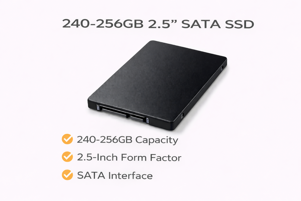 240-256GB 2.5" SATA SSD Internal Hard Drive | Assorted Brands Q&