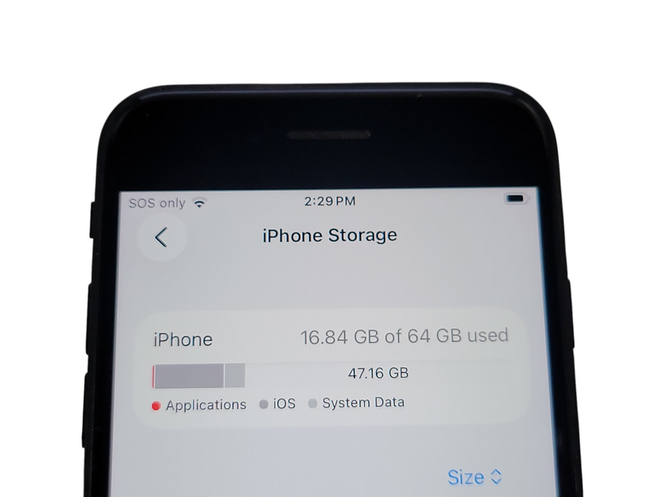 Apple iPhone SE 2 - 64GB - Space Gray [A2275]