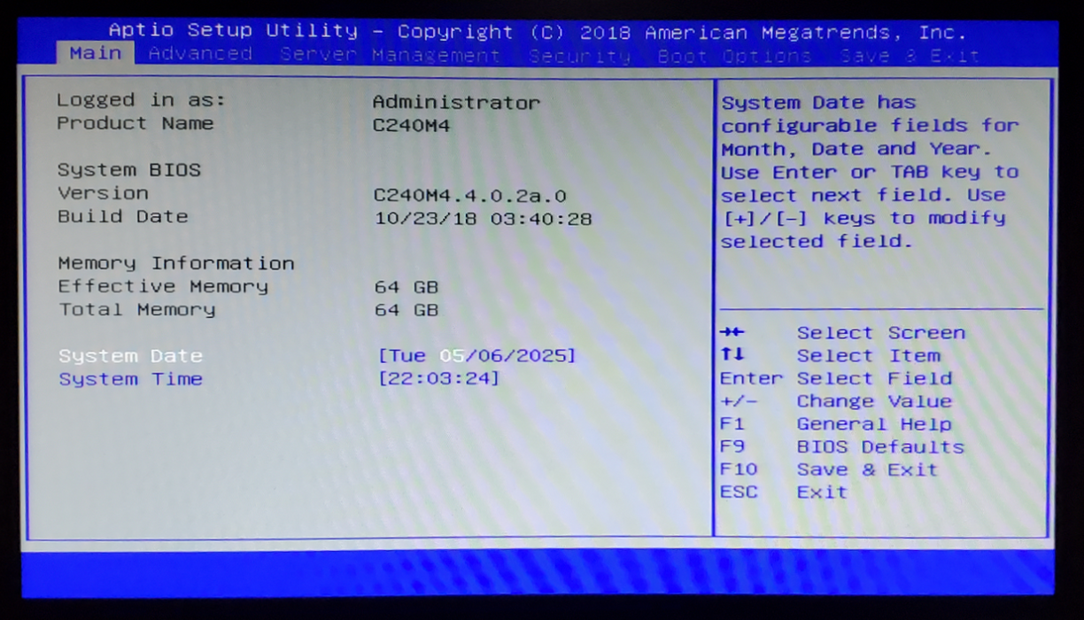 Cisco UCS C240 M4 1x E5-2680 v3 64GB DDR4 12G SAS RAID - No HDD